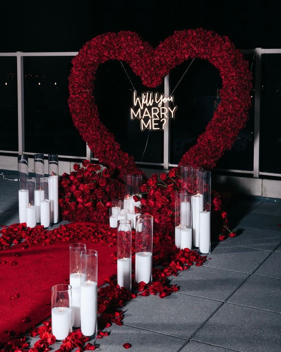 Luxury Proposal Decoration
