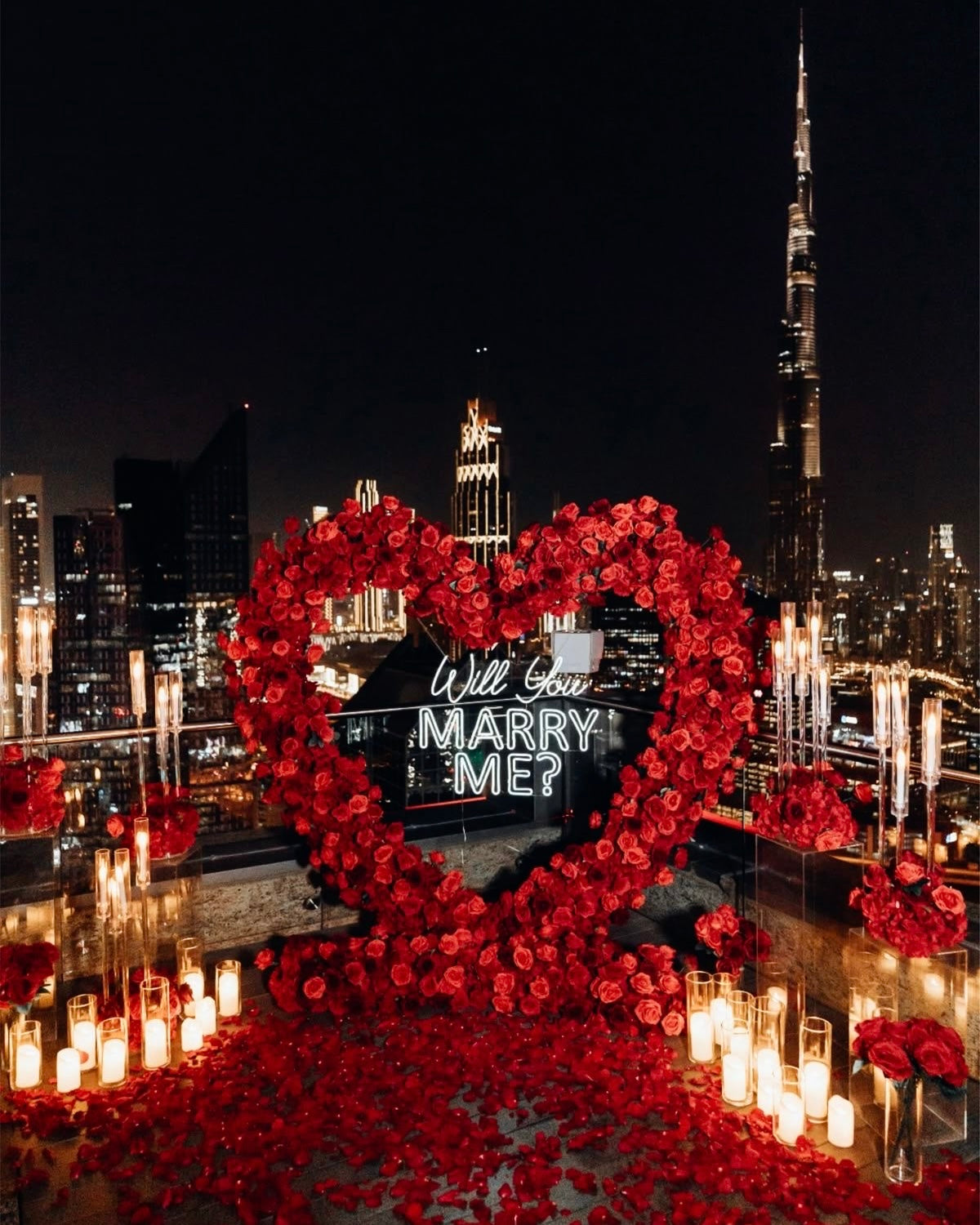 Luxury Proposal Decoration