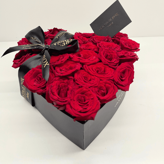 Heart Shape Rose Flower Box