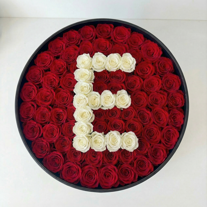 XLarge Custom Round Rose Flower Box