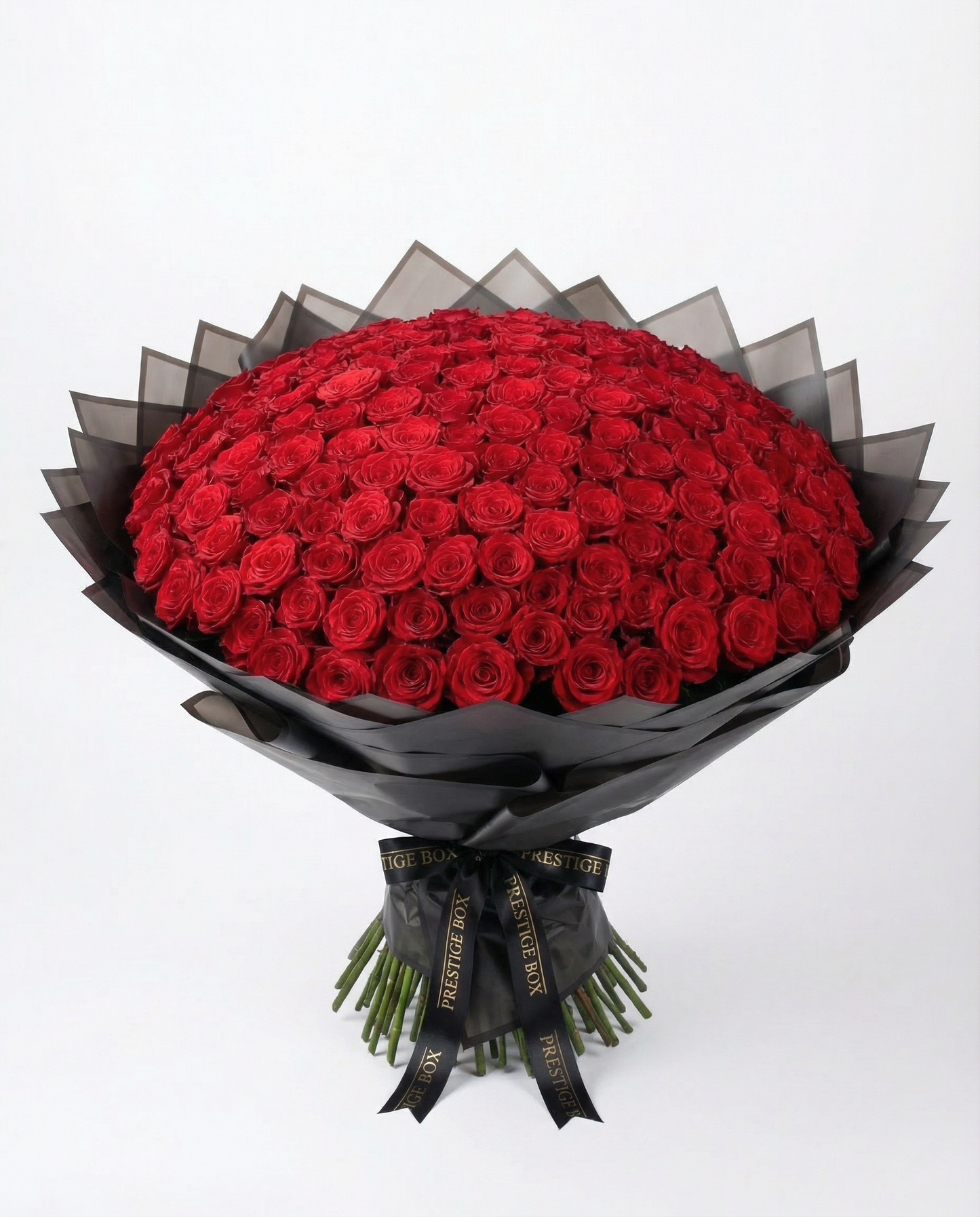 300 Premium Red Roses Bouquet